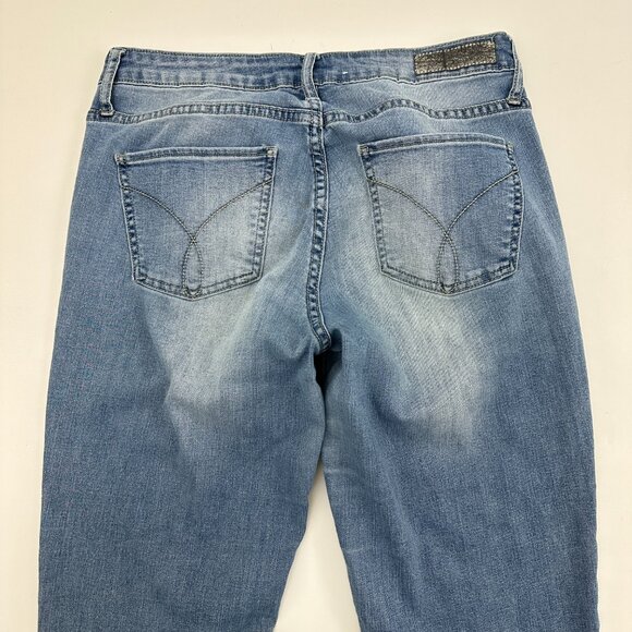 Calvin Klein Jeans Ultimate Skinny Womens size 10 Medium Blue Denim Jeans - Picture 4 of 4